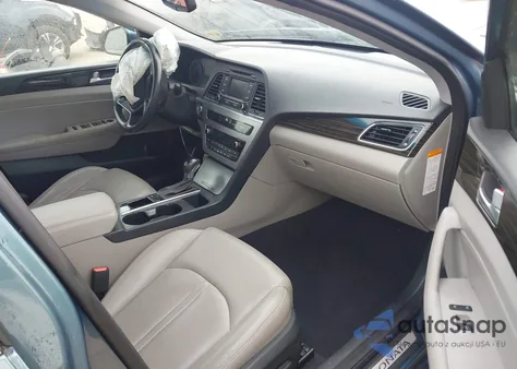 2016 Hyundai Sonata Hybrid Limited from USA, damaged, VIN KMHE34L12GA016984